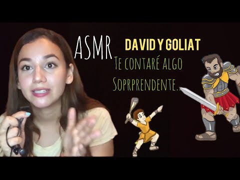 ASMR CONTÁNDOTE LA HISTORIA DE DAVID Y GOLIAT