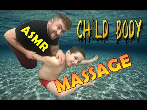 ASMR : body massage : child body massage : çocuk vücut masaj'ı .ŞİFALI MASAJ