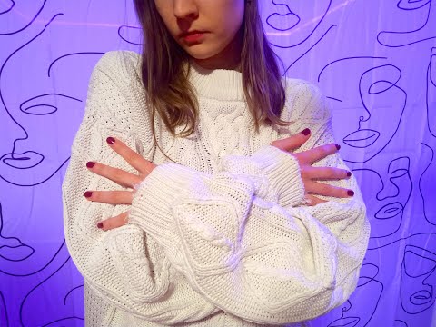 [ASMR] Sweater Collection (Whispered, Fabric and Hand Sounds)