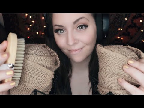 🕊️ ASMR | Deep Scratchy Sounds & Unintelligible Lip Syncing ✨
