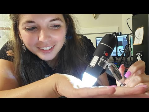 Microscope Female and Male Body Inspection ASMR Request