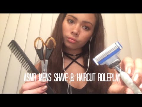ASMR Mens Shave & Haircut Roleplay