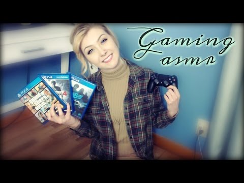 ASMR GAMING-Controller Sounds-Talking About My Games-Tapping-Whispering