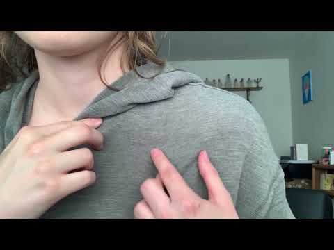 Sweatshirt Scratching & Rubbing ASMR
