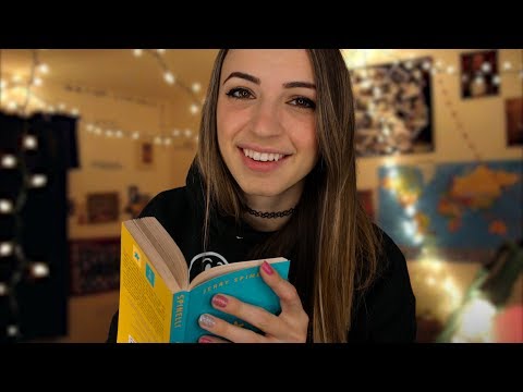 [ASMR] Sister Reads You to Sleep 2 (Soft Rain/Thunder)