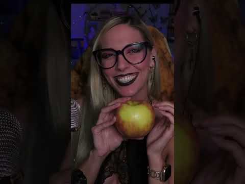 Unreasonably Tingly | Soft Echoed Tapping on an Apple #asmr #shorts #tingles #asmrsounds #relaxing
