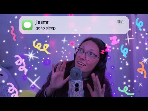 soothing you to sleep with trigger words asmr - soft spoken, whisper, inaudible whispering 👂🏼 ✨