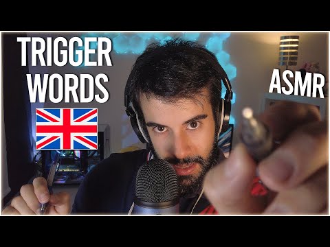 ASMR | Las Palabras DETONANTES más RELAJANTES en INGLÉS - TRIGGER WORDS ASMR