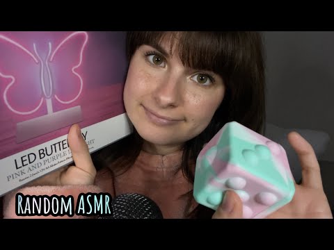 ASMR | Laid Back Triggers & Whispers🥰 (tapping, tracing, sensory toys, etc)