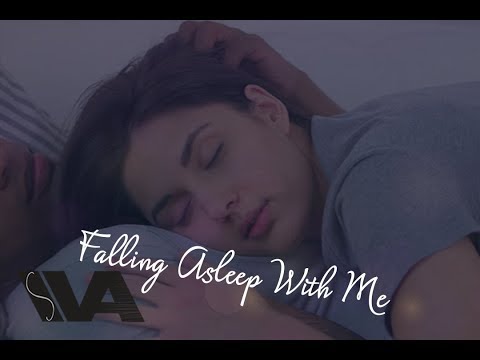 ASMR Kisses & Cuddles Falling Asleep By The Fire ~ Relaxing Girlfriend Roleplay Fireplace Sounds