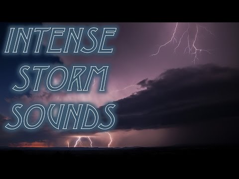 Intense Thunderstorm: Relaxing Soundscape