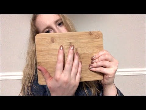 ASMR Wood Tapping and Scratching