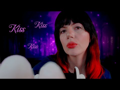 [ASMR] Slowly Counting you to Sleep (Kisses, Flutters, Latex Gloves)