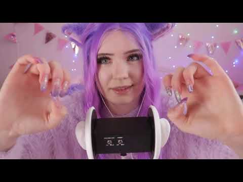 ASMR - Nail Tapping & Dry Hand Sounds | Lealolly