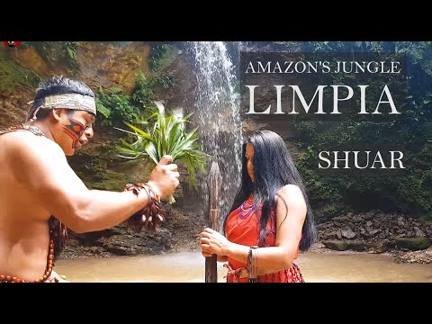 AMAZON SHUAR - ASMR LIMPIA, SPIRITUAL CLEANSING, CUENCA, pembersihan spiritual, indian barber