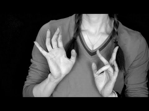 ASMR hand x finger MOVEMENTS ~🐇xtr🐇 v🐇deo 🐇nside 🐉
