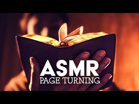 ASMR PAGE TURNING (Crinkly Old Books) 📖No Talking for SLEEP