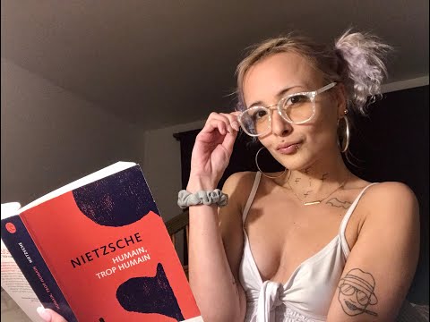 Cute French girl teaches you about Nietzsche (ASMR Roleplay)