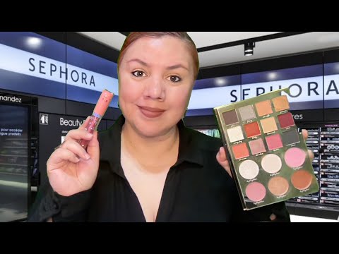 ASMR Sephora Doing Your Makeup Roleplay