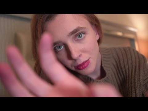 ASMR- RELAXING INVISIBLE SCRATCHING, MOUTH SOUNDS AND PERSONAL ATTENTION (Close Up)