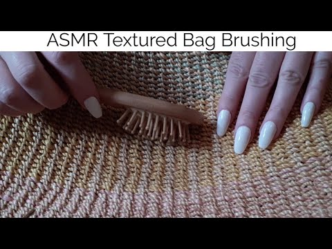 ASMR Textured Bag Brushing-No Talking