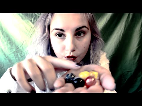 ASMR playing with marbles BINAURAL ♡