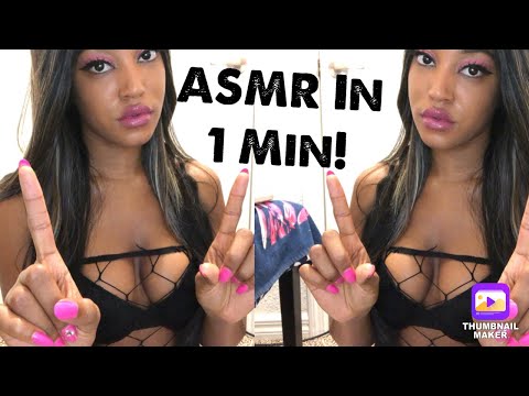 One Minute ASMR!!! (Fast)
