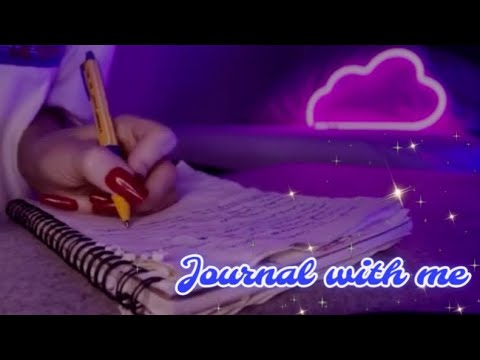 ASMR - Inaudible Whispering - Crinkly Notebook - Pen Sounds - Journal with me 🧸🤍