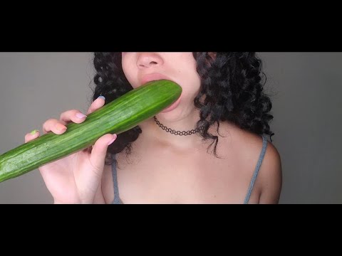 BIG Cucumber ASMR