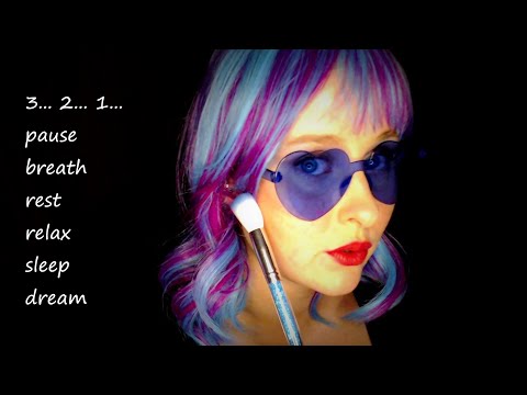 ASMR Twin Yeti || Counting down 3... 2... 1.. word tracing & face brushing