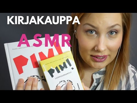 ASMR SUOMI - KIRJAKAUPPA ROLEPLAY