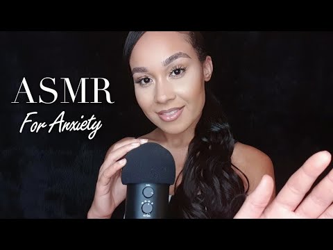 ASMR Comforting You| Calming Your Anxiety ♡ Shh It's Okay & Hand Movements ♡