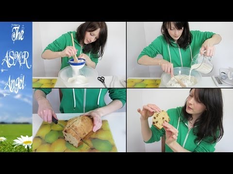 ASMR - St Patrick's Day - Making Irish Soda Bread (Binaural - 3D Sound)