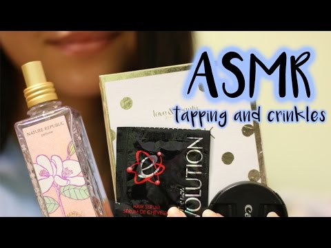 Binaural ASMR Tapping, Crinkling, Liquid Sounds, and More!