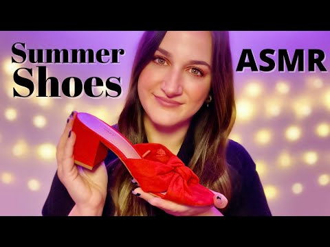 ASMR • My Shoe Collection (Tingly Whispers) Tapping & Scratching