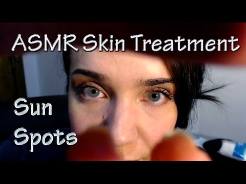 ASMR RP Face Pampering - Treatment for Sun Spots
