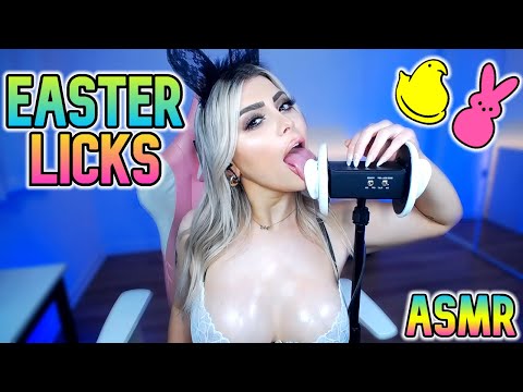 HAPPY EASTER  🤍  ASMR | Peeps, Easter Eggs, Intense Mouth Sounds