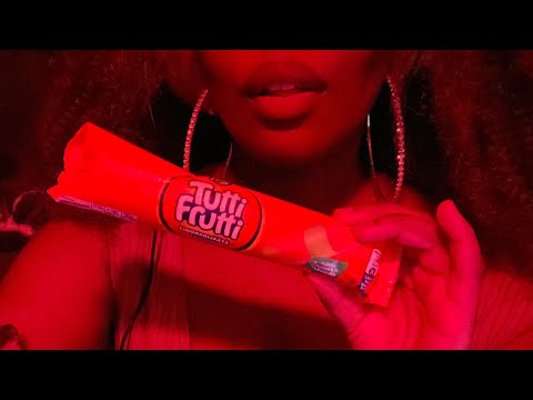 Popsicle sucking and vape blowing [ASMR]🍦🌬