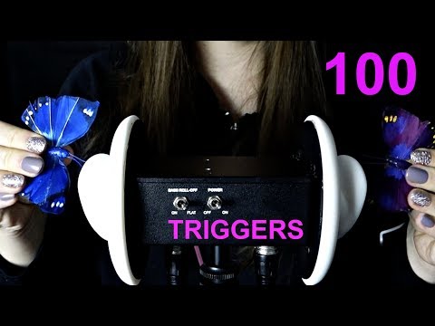 ASMR 100 TRIGGERS in 7 MINUTES FOR TINGLES IMMUNITY
