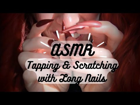 ASMR | Relax: Hand Movements with Long Nails (tapping and scratching) 💖