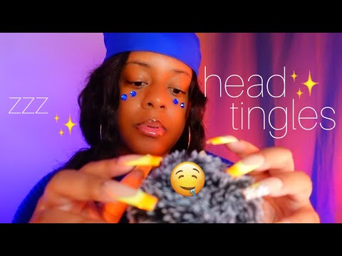 ASMR 🌙✨Giving You Head Tingles 🤤🕷️✨{Deep Brain Tingles at 100% Relaxation..♡}