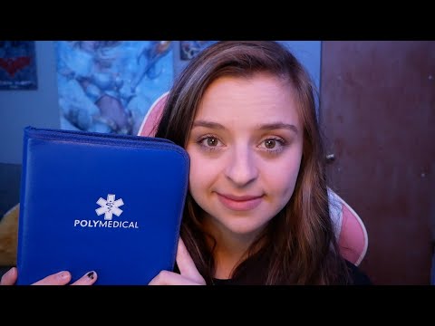 ASMR~ Testing Out My New Medical Kit