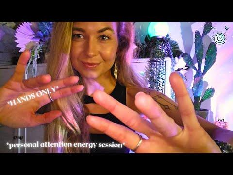 [Reiki ASMR] ~ Personal Attention Hands-On Reiki Session 🙏💛 calming energy | instructed ASMR