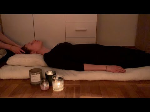 ASMR po polsku 🌙 Relaksacyjny masaż/ Czesanie włosów 💆🏼‍♀️ (whisper, scalp & facial massage)