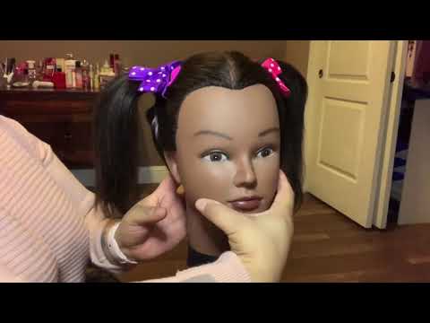 ASMR: 💆🏻‍♀️ hairstyle with different accessories (requested)