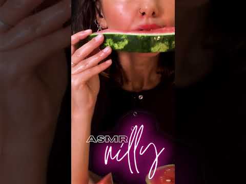 ASMR | Eating Watermelon 🍉 | Full Video on Patreon #shorts