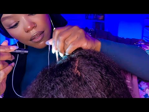 ASMR Hair Play | Scalp Massage, Hair Brushing, Lice Check (Personal Attention) (TikTok Live Replay)