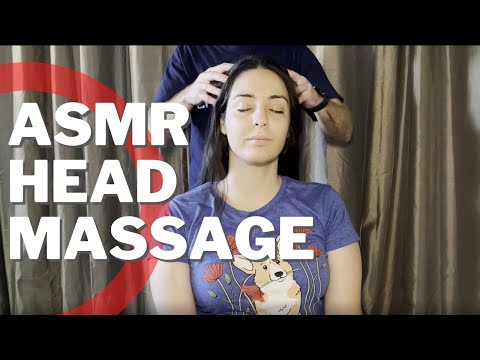 ASMR Head and Shoulder Massage | No Talking