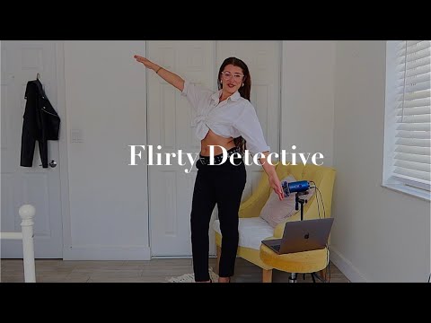 Detective investigates a crime by interviewing you as the witness | whispered ASMR