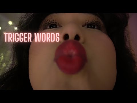 ASMR | 18 mins of INTENSE echo repeated trigger words for sleep 💤(whispers & mouth sounds) eng/span
